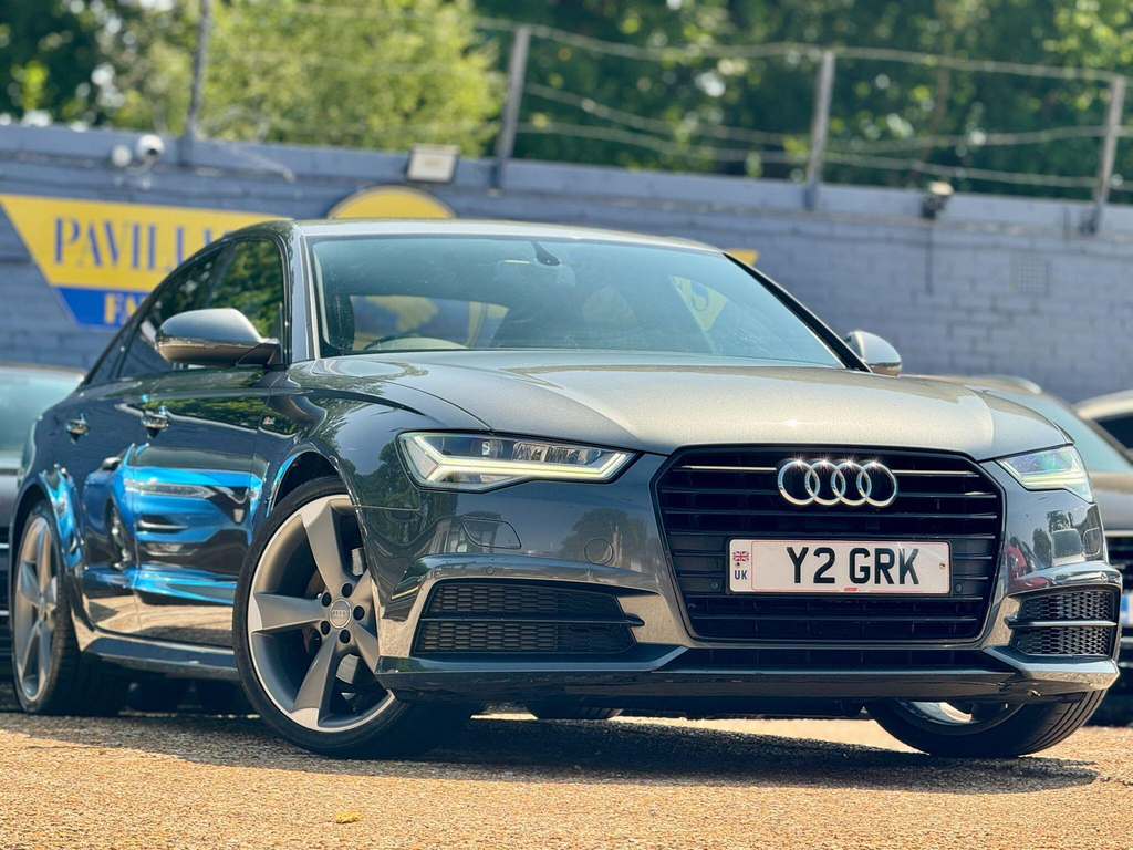 Audi A6 Saloon Tdi Ultra S Line Black Edition Grey #5