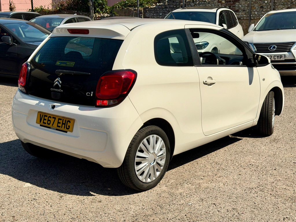 Citroen C1 Hatchback White #6