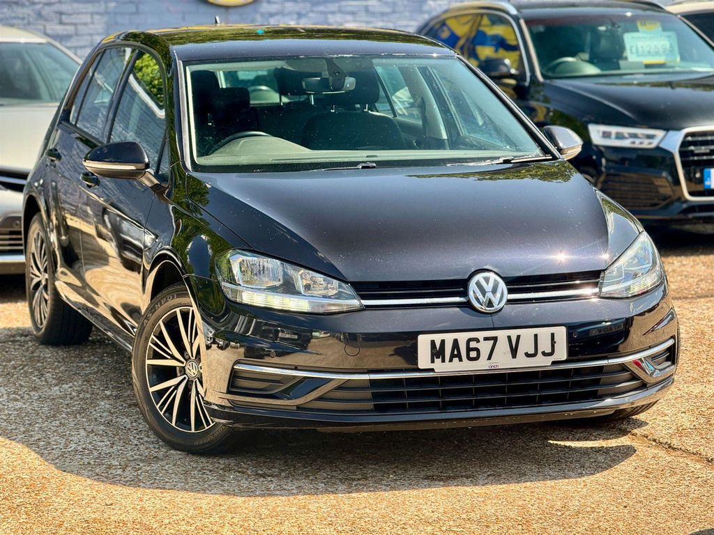 Volkswagen Golf Hatchback MA67VJJ Black #6