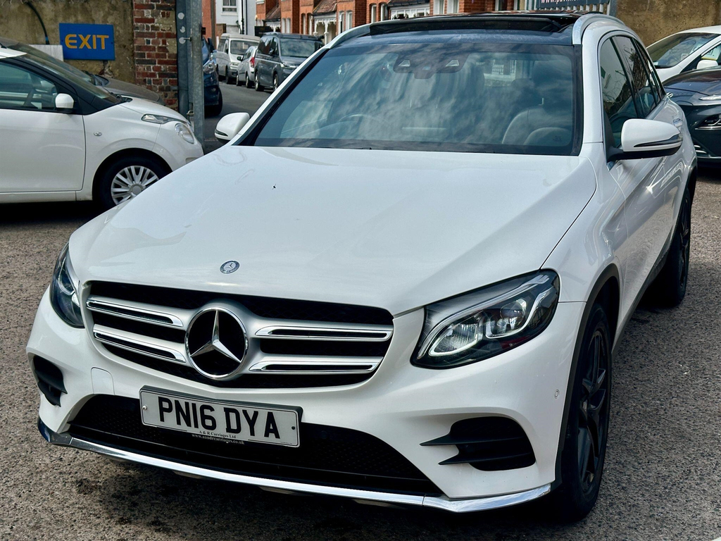 Mercedes-Benz GLC Class Glc 250 D 4Matic Amg Line Premium White #3