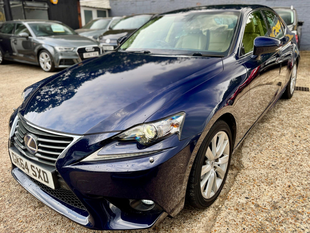 Lexus IS Saloon Blue #3