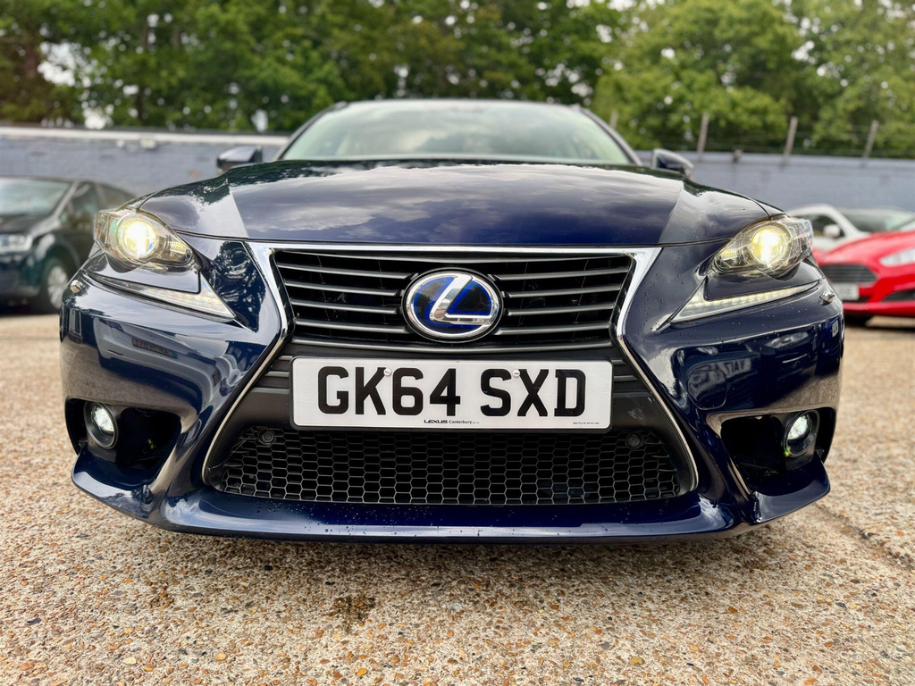 Lexus IS Saloon Blue #2
