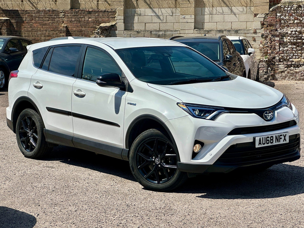 Toyota Rav 4 Rav4 Excel Tss Hev Cvt White