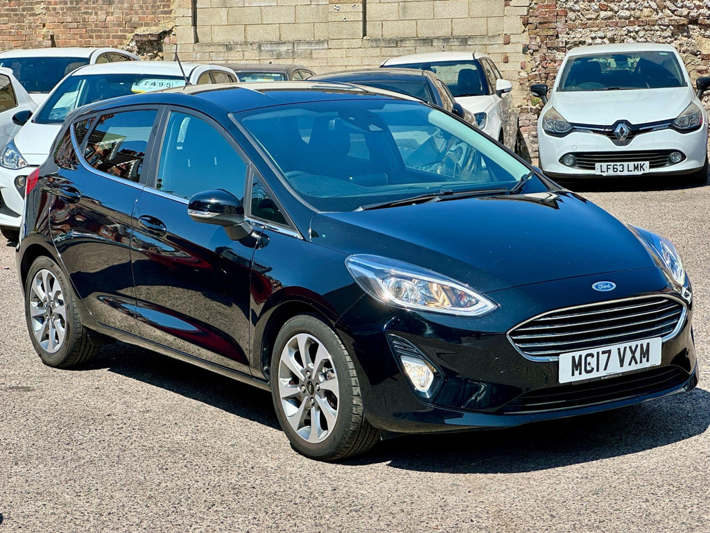 Ford Fiesta Hatchback MC17VXM Black #5