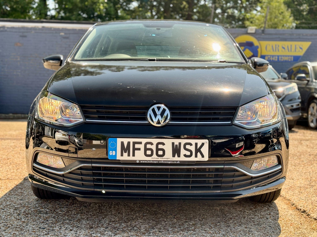 Volkswagen Polo Hatchback MF66WSK Black #2
