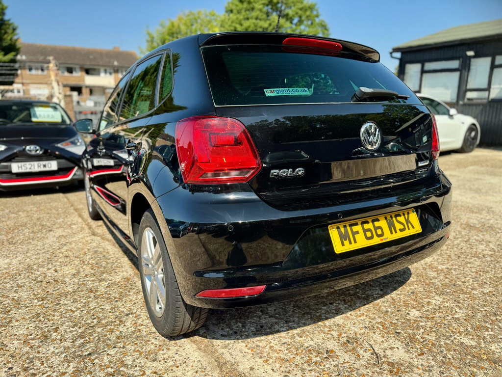 Volkswagen Polo Hatchback MF66WSK Black #4