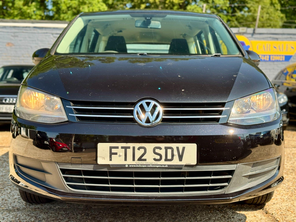 Volkswagen Sharan Mpv Black #2
