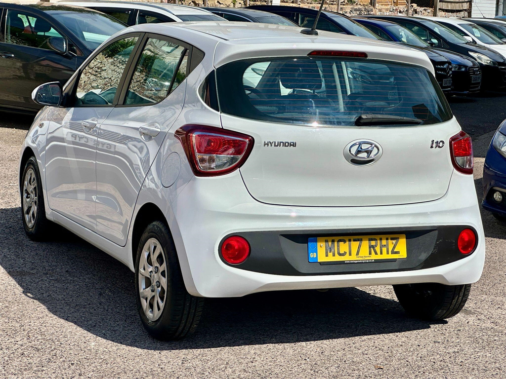 Hyundai I10 Hatchback MC17RHZ White #3