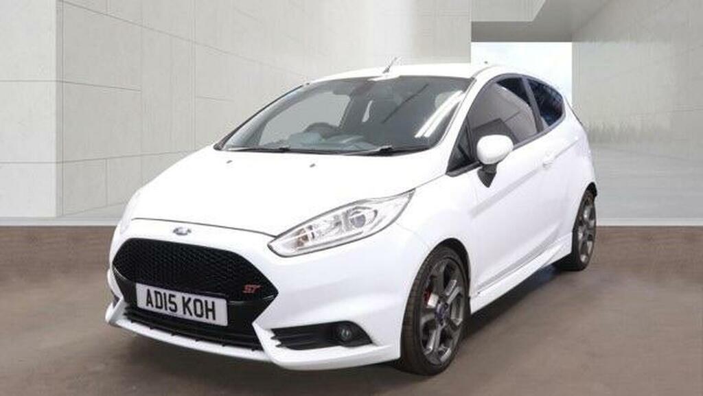 Ford Fiesta Hatchback 1.6T Ecoboost St-3 Euro 6 201515 White #2