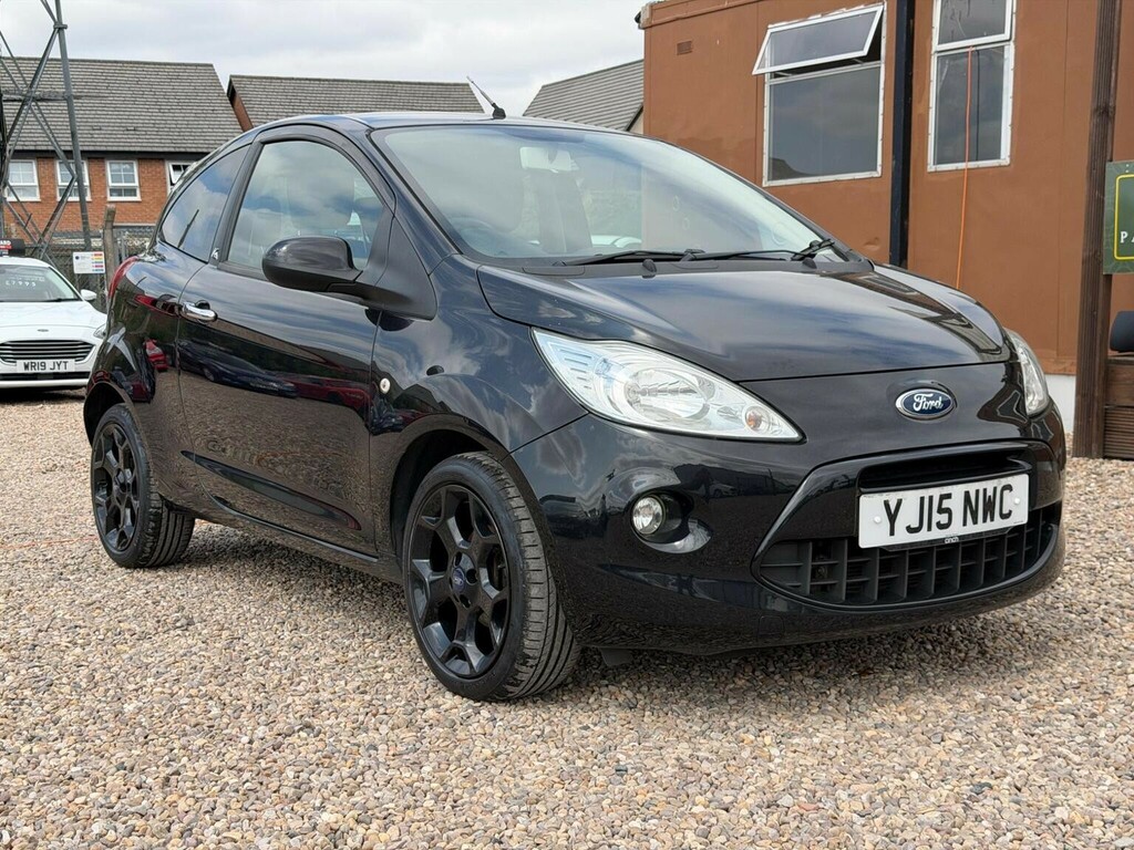 Ford KA Hatchback 1.2 Metal Euro 5 Ss 201465 Black