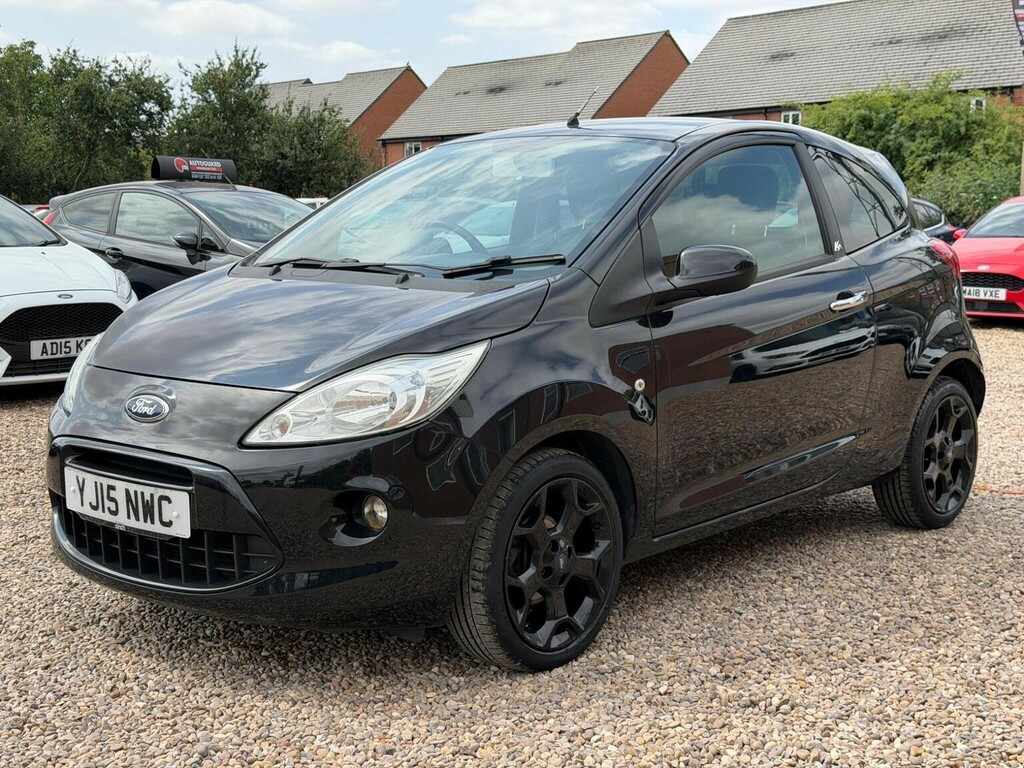 Ford KA Hatchback 1.2 Metal Euro 5 Ss 201465 YJ15NWC Black #3