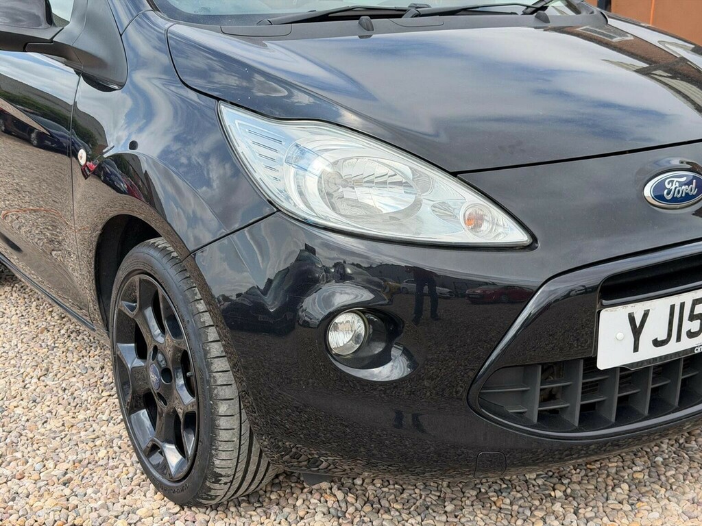 Ford KA Hatchback 1.2 Metal Euro 5 Ss 201465 YJ15NWC Black #5