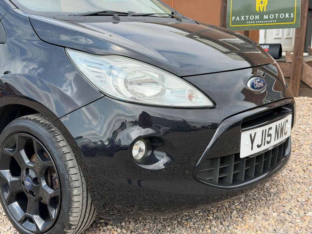 Ford KA Hatchback 1.2 Metal Euro 5 Ss 201465 YJ15NWC Black #6