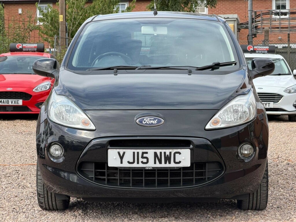 Ford KA Hatchback 1.2 Metal Euro 5 Ss 201465 YJ15NWC Black #2