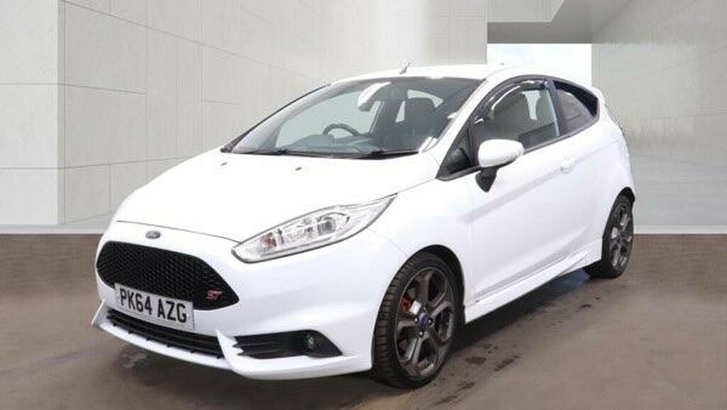 Ford Fiesta 1.6T Ecoboost St-3 Euro 5 Ss White #6
