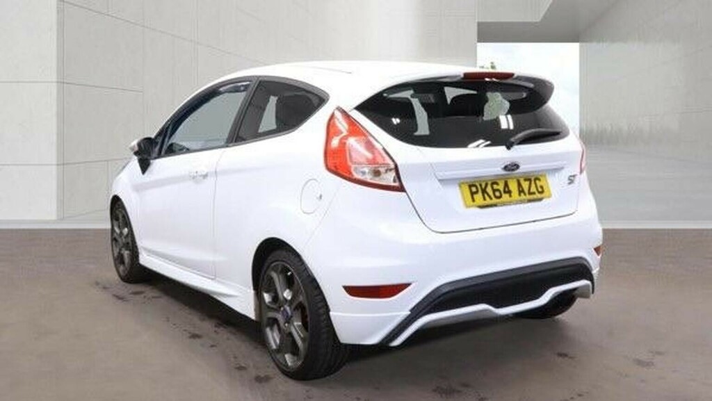 Ford Fiesta 1.6T Ecoboost St-3 Euro 5 Ss White #4