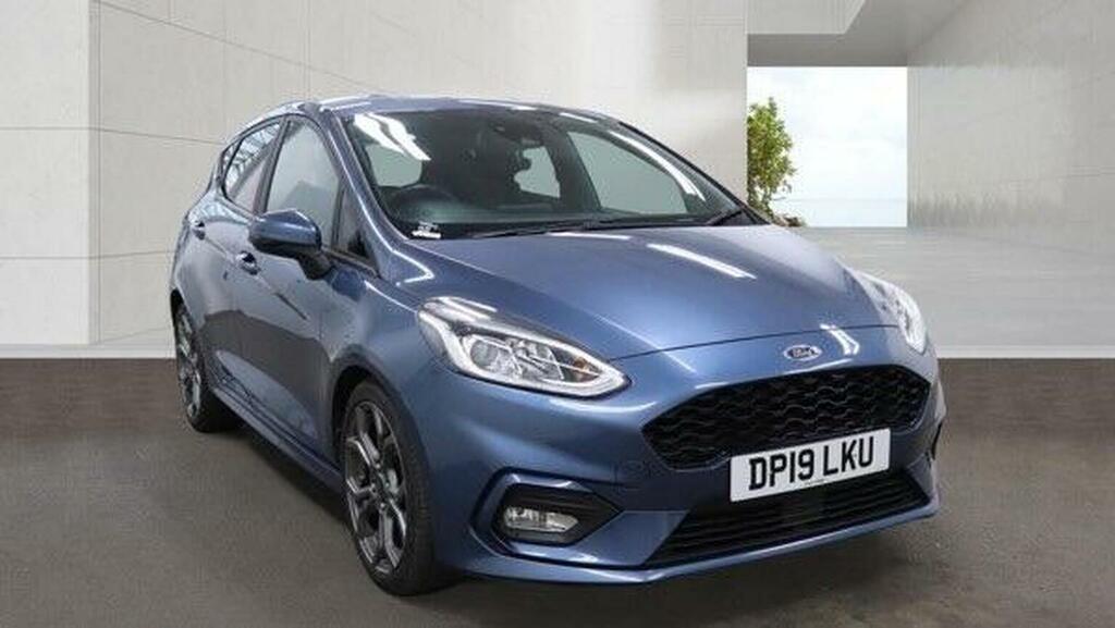 Ford Fiesta Hatchback 1.0T Ecoboost St-line Euro 6 Ss Blue