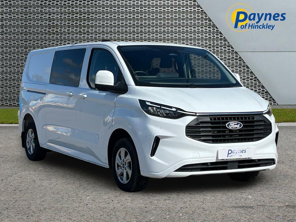 Ford Transit Custom 2.0 320 Ecoblue Limited Crew Van L2 H1 Euro 6 Ss White