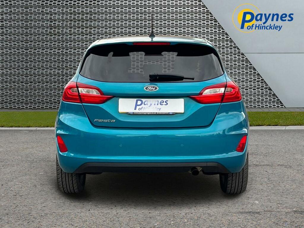 Ford Fiesta 1.0T Ecoboost Titanium Euro 6 Ss KU68VYD Blue #4