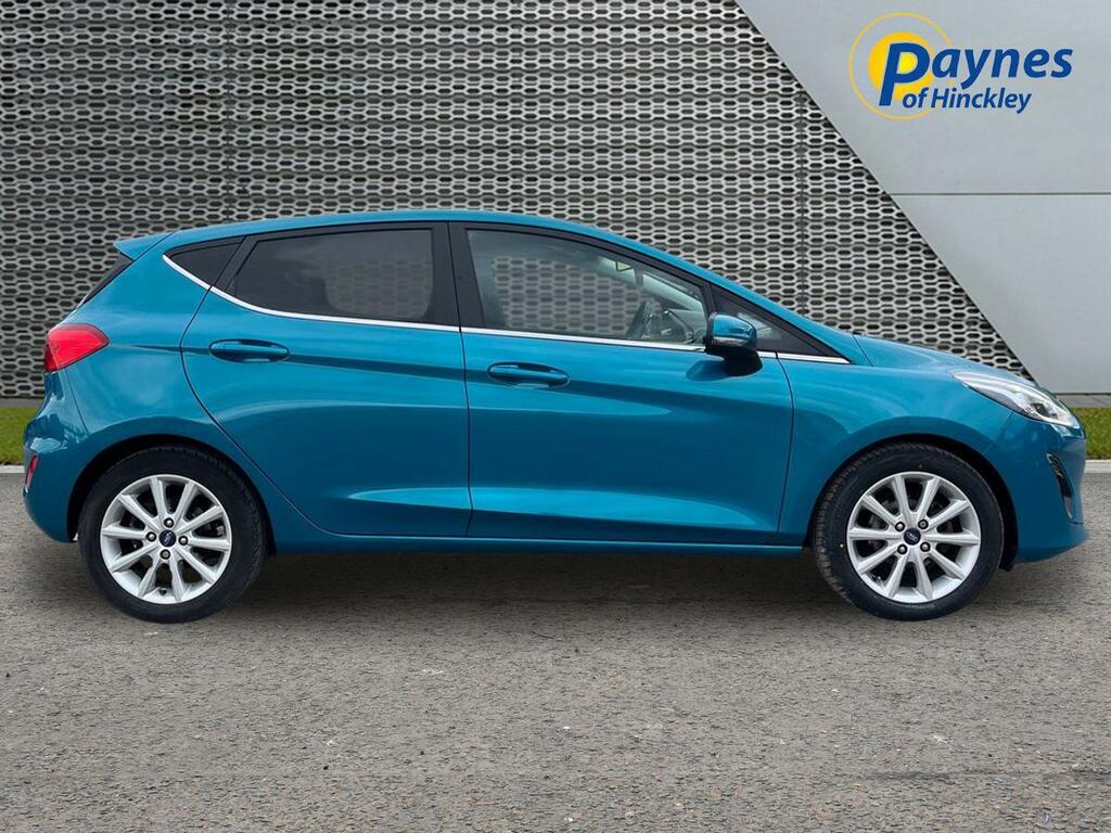 Ford Fiesta 1.0T Ecoboost Titanium Euro 6 Ss KU68VYD Blue #2