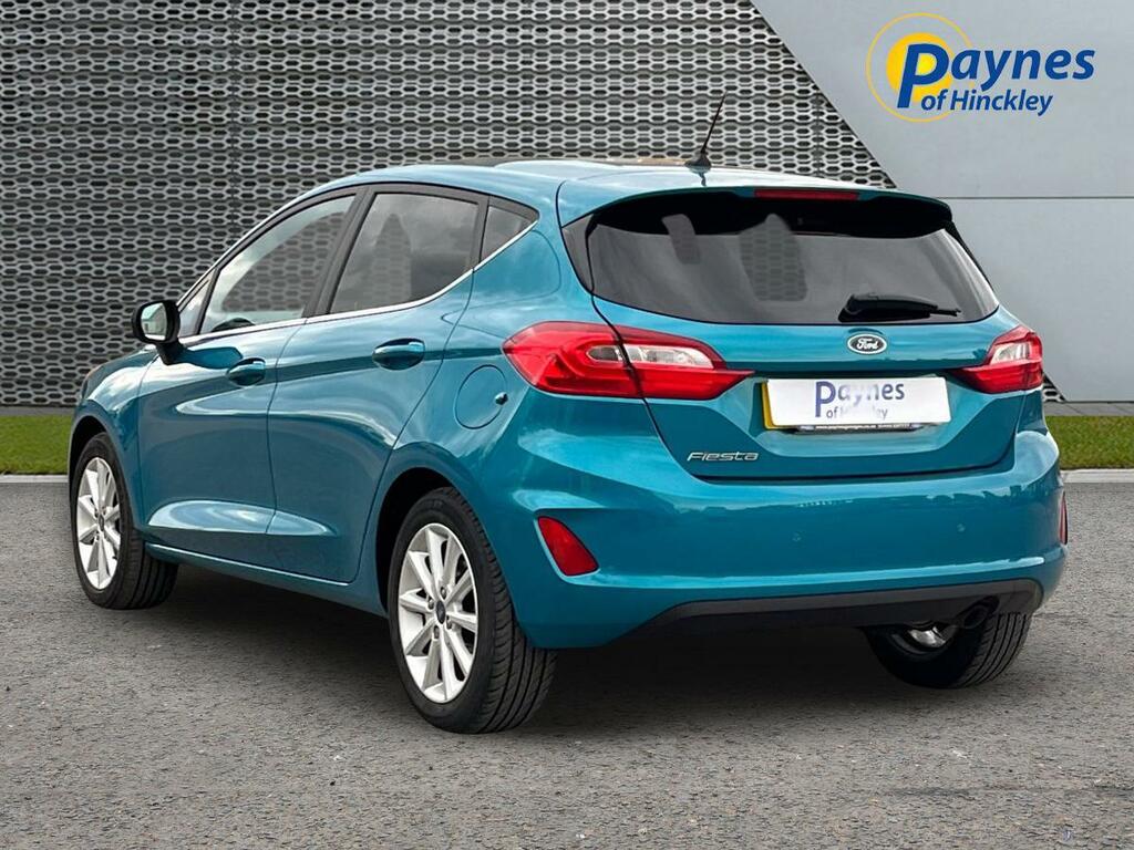 Ford Fiesta 1.0T Ecoboost Titanium Euro 6 Ss KU68VYD Blue #5