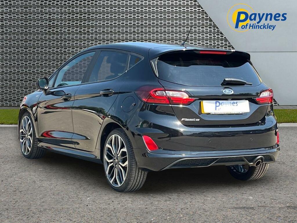 Ford Fiesta 1.0T Ecoboost St-line X Euro 6 Ss GJ23VNH Black #5