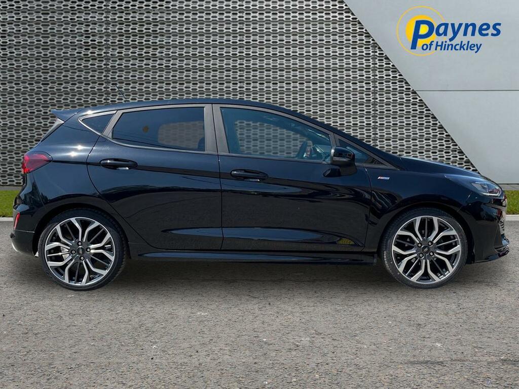 Ford Fiesta 1.0T Ecoboost St-line X Euro 6 Ss GJ23VNH Black #2