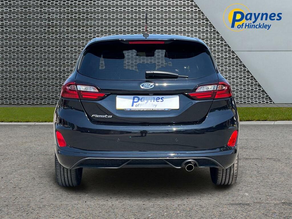 Ford Fiesta 1.0T Ecoboost St-line X Euro 6 Ss GJ23VNH Black #4