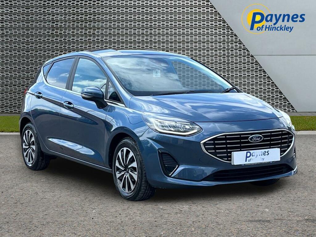 Ford Fiesta 1.0T Ecoboost Mhev Titanium Euro 6 Ss Blue