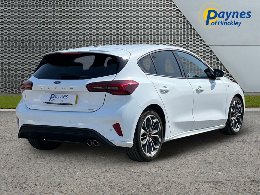 Ford Focus 1.0T Ecoboost Mhev St-line X Euro 6 Ss EJ24ZWR White #3