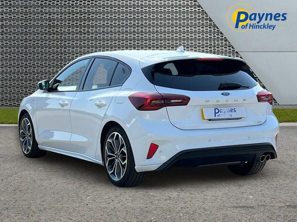 Ford Focus 1.0T Ecoboost Mhev St-line X Euro 6 Ss EJ24ZWR White #5