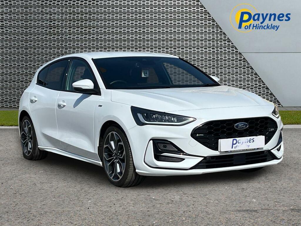 Ford Focus 1.0T Ecoboost Mhev St-line X Euro 6 Ss White