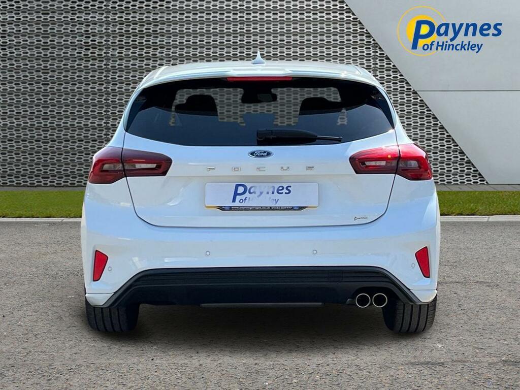 Ford Focus 1.0T Ecoboost Mhev St-line X Euro 6 Ss EJ24ZWR White #4