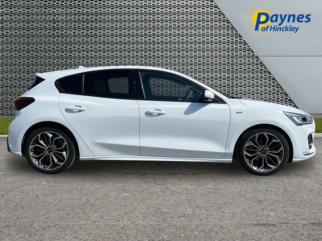 Ford Focus 1.0T Ecoboost Mhev St-line X Euro 6 Ss EJ24ZWR White #2