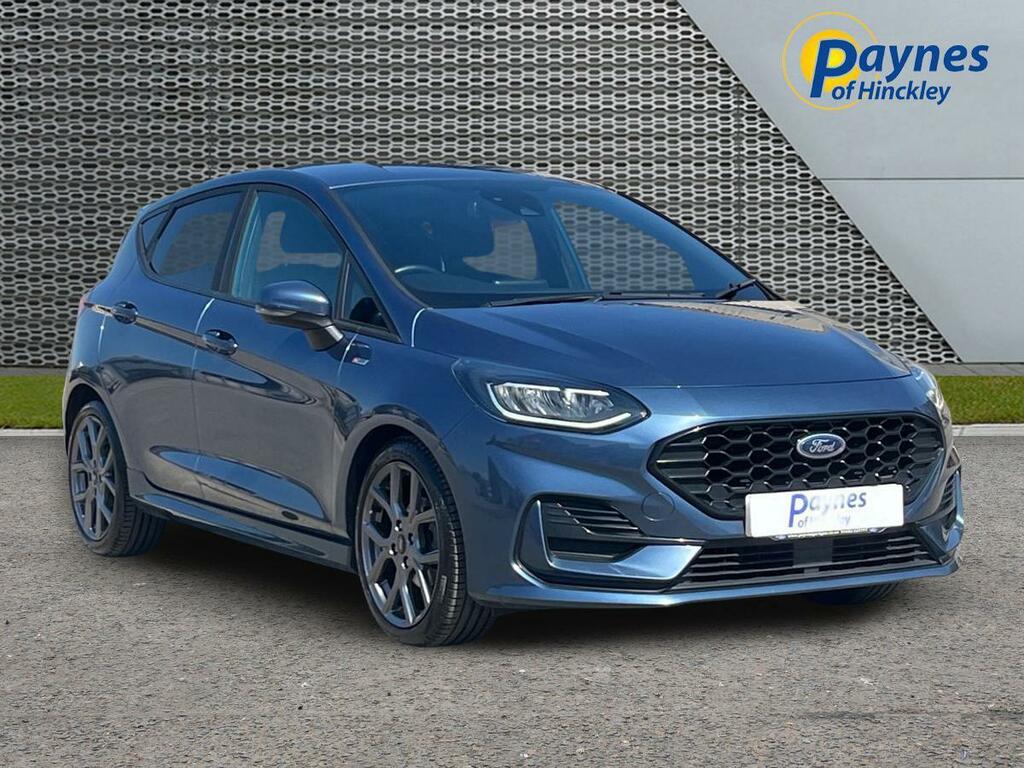 Ford Fiesta 1.0T Ecoboost Mhev St-line Edition Euro 6 Ss Blue