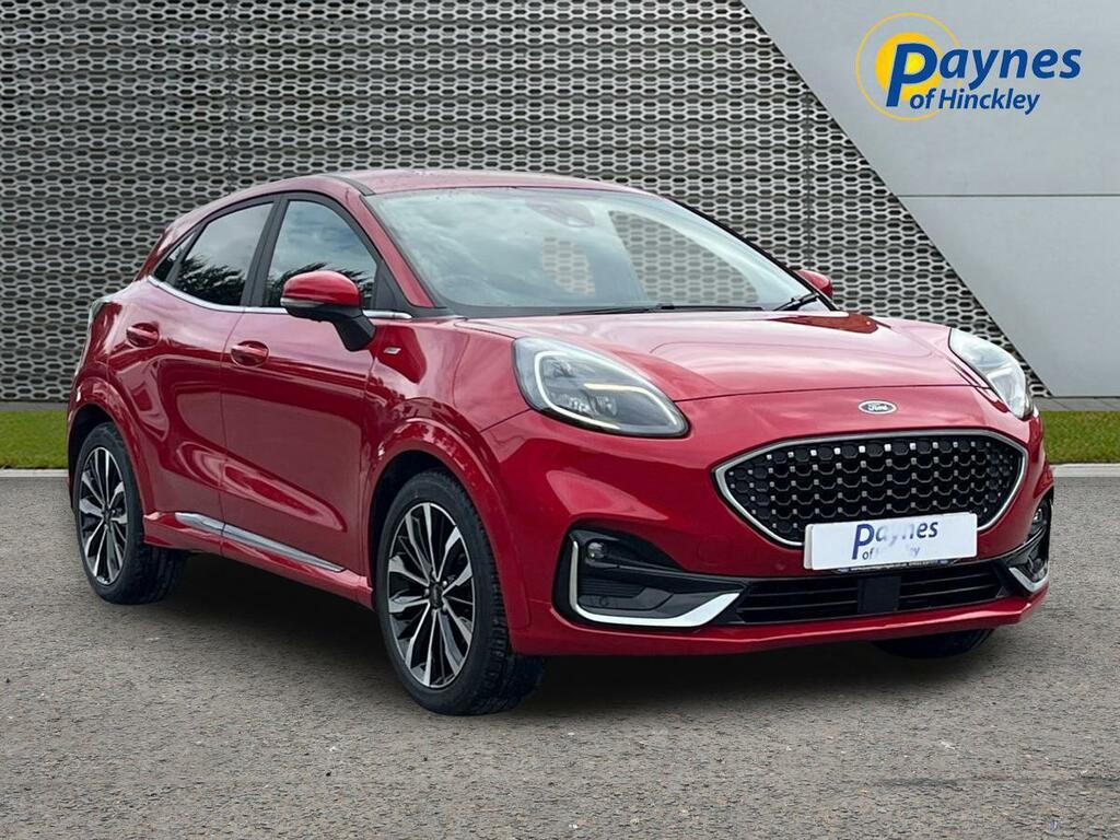 Ford Puma 1.0T Ecoboost Mhev St-line Vignale Euro 6 Ss Red