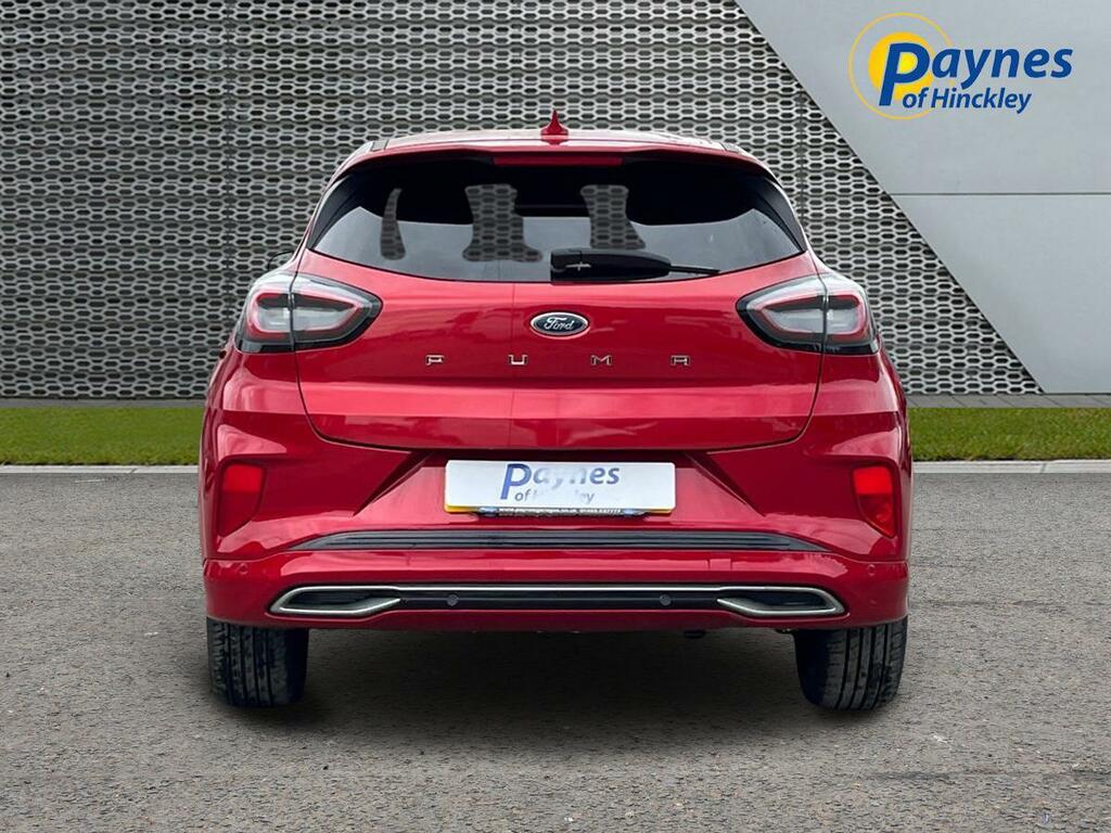 Ford Puma 1.0T Ecoboost Mhev St-line Vignale Euro 6 Ss YO73UHR Red #4