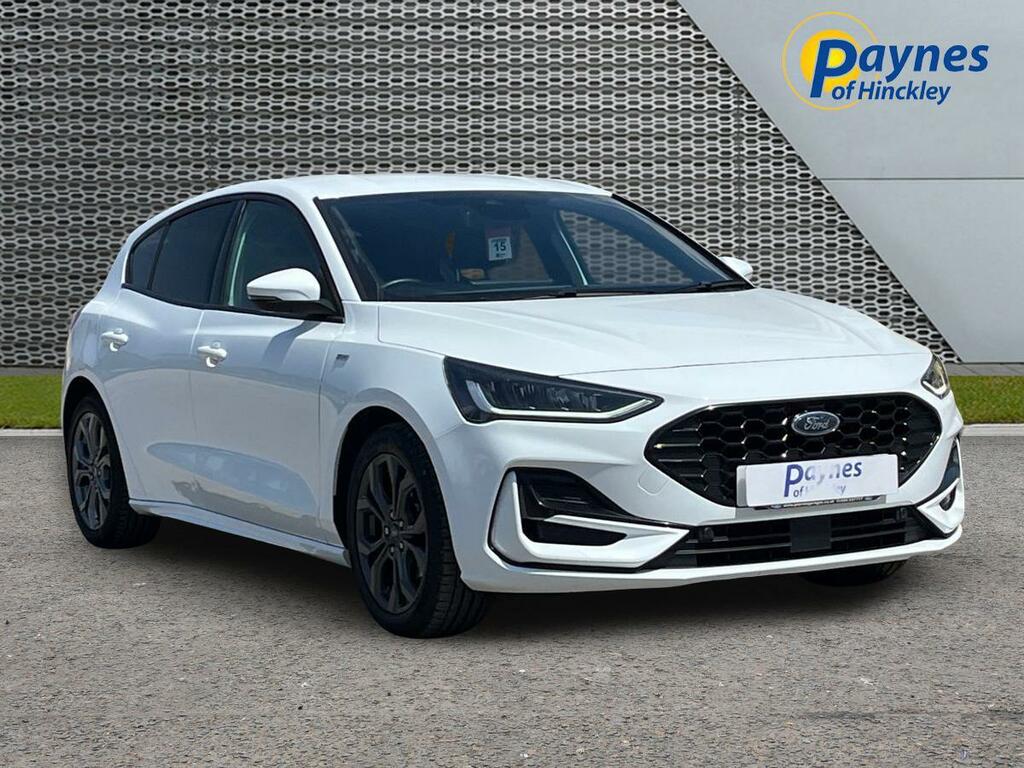Ford Focus 1.0T Ecoboost Mhev St-line Edition Euro 6 Ss White