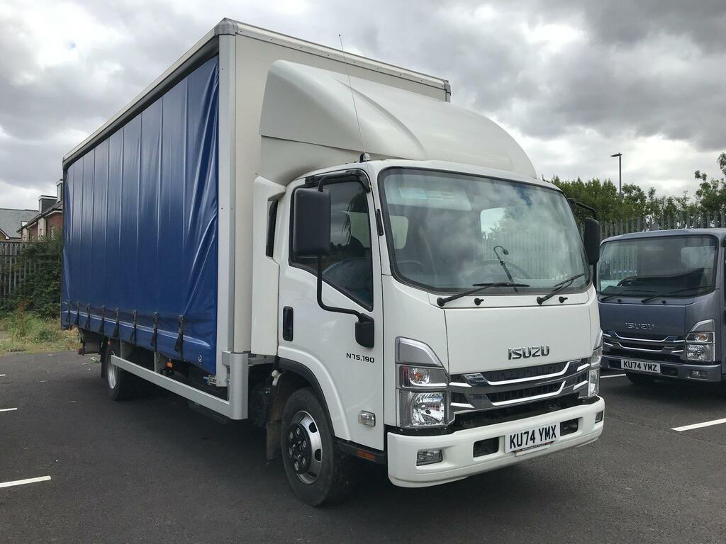 Isuzu  N35.125t 1.9D 125 Single Cab Alloy Dropside Drw Rw White #8