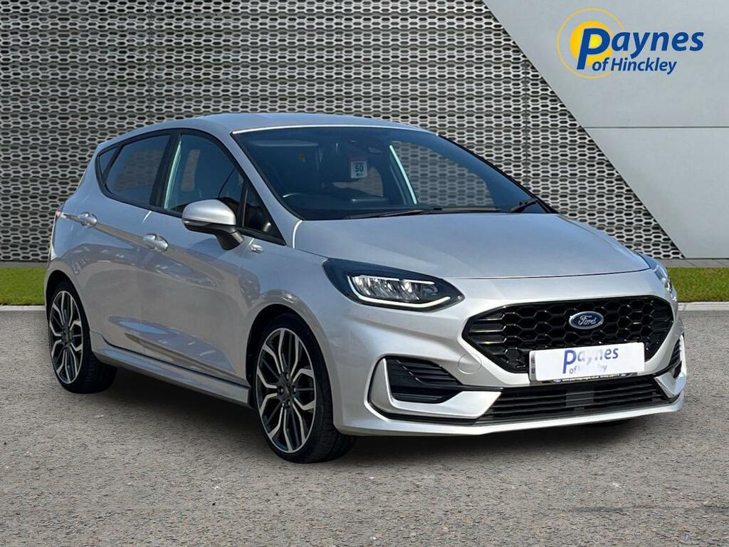 Ford Fiesta 1.0T Ecoboost Mhev St-line X Dct Euro 6 Ss Silver