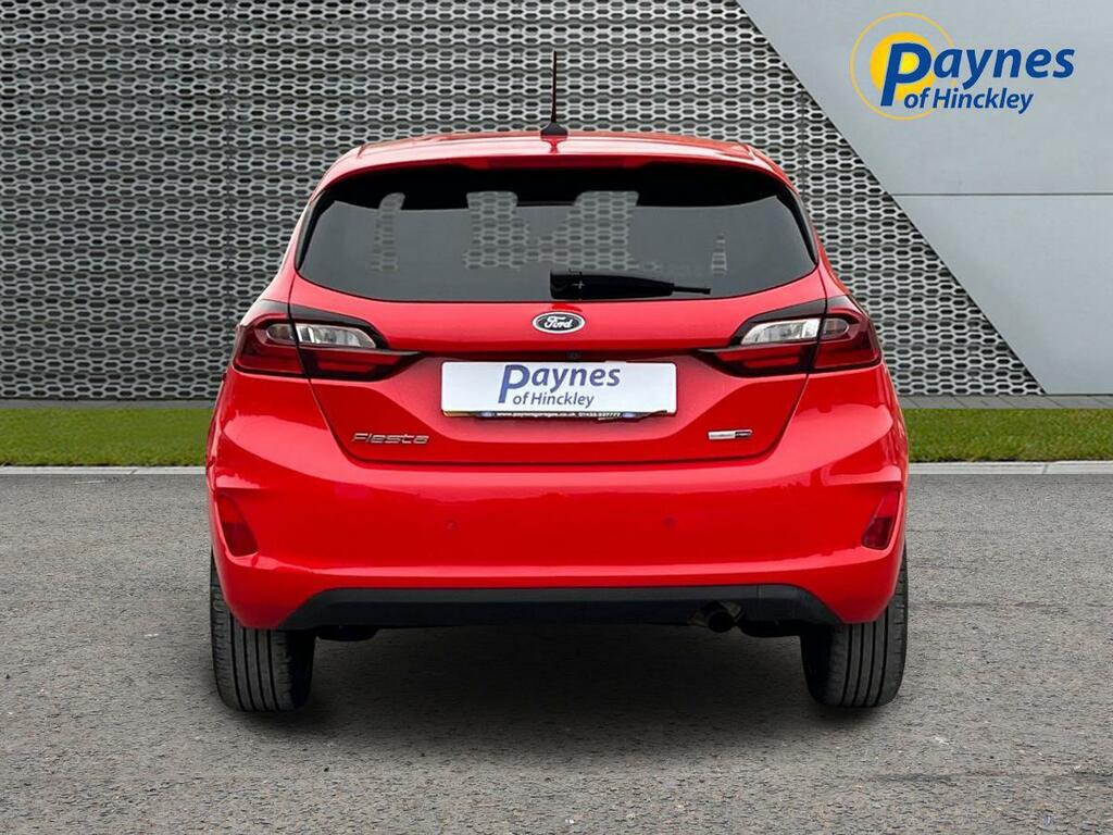 Ford Fiesta 1.0T Ecoboost Mhev Titanium X Dct Euro 6 Ss Red #4