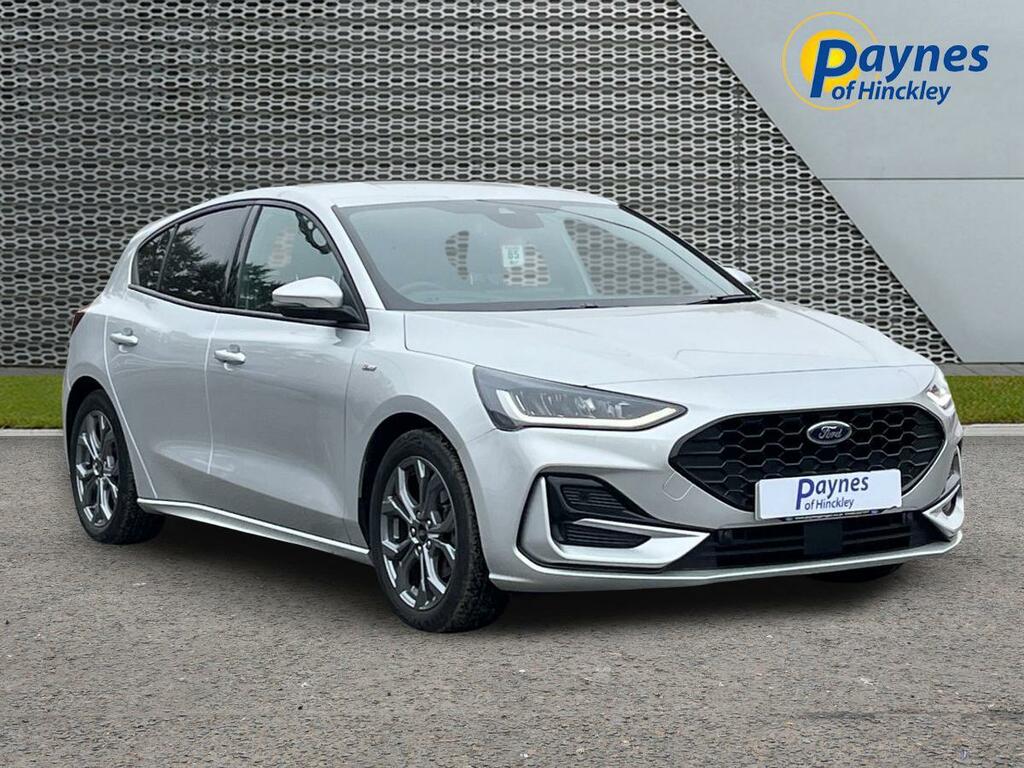 Ford Focus 1.0T Ecoboost Mhev St-line Dct Euro 6 Ss Silver