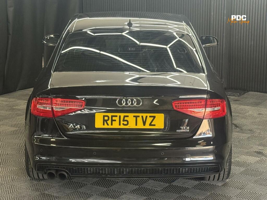 Audi A4 Black Edition Plus Black #5