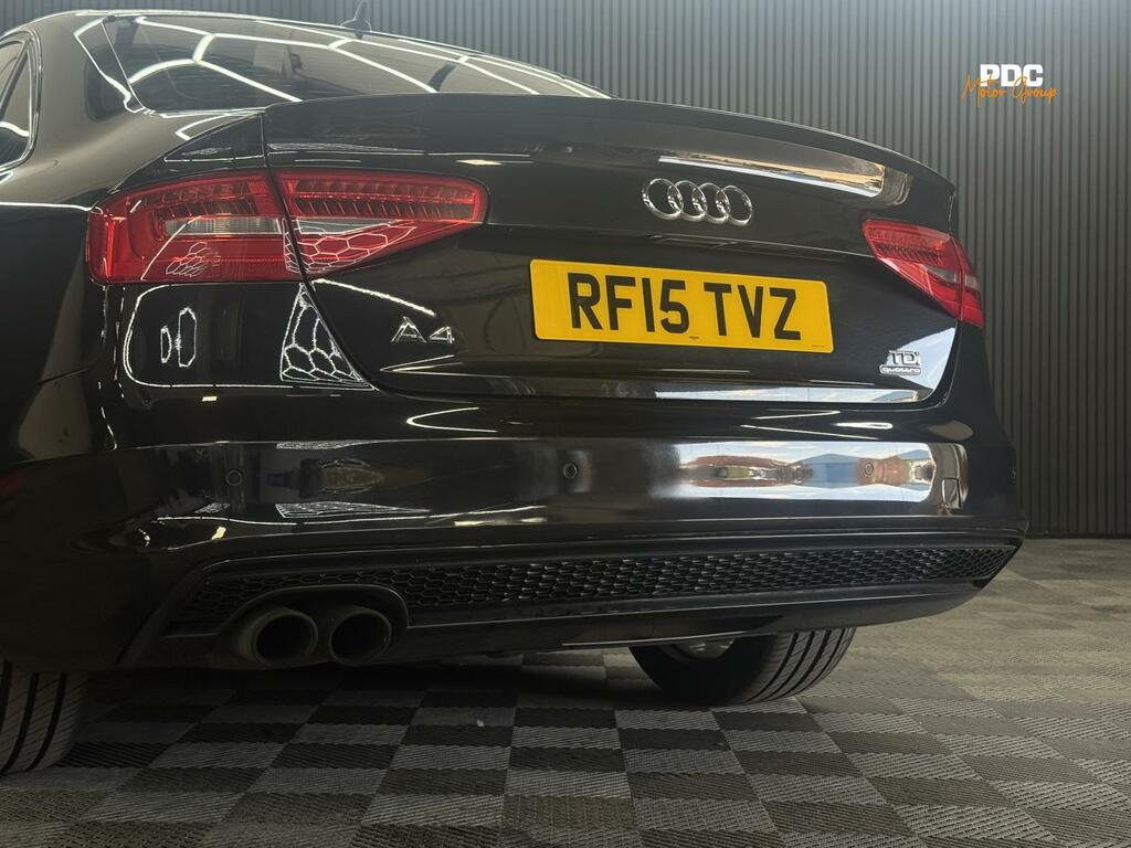 Audi A4 Black Edition Plus Black #2