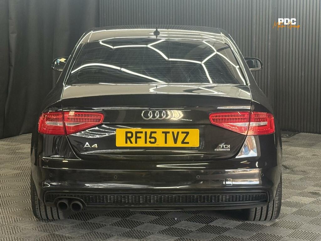 Audi A4 Black Edition Plus Black #6