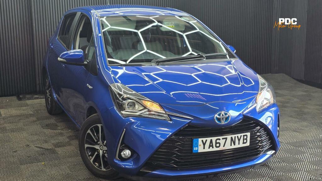 Toyota Yaris 1.5 Vvt-h Icon Tech E-cvt Euro 6 Ss YA67NYB Blue #2
