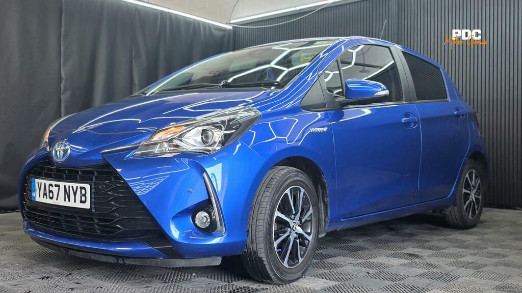 Toyota Yaris 1.5 Vvt-h Icon Tech E-cvt Euro 6 Ss YA67NYB Blue #4