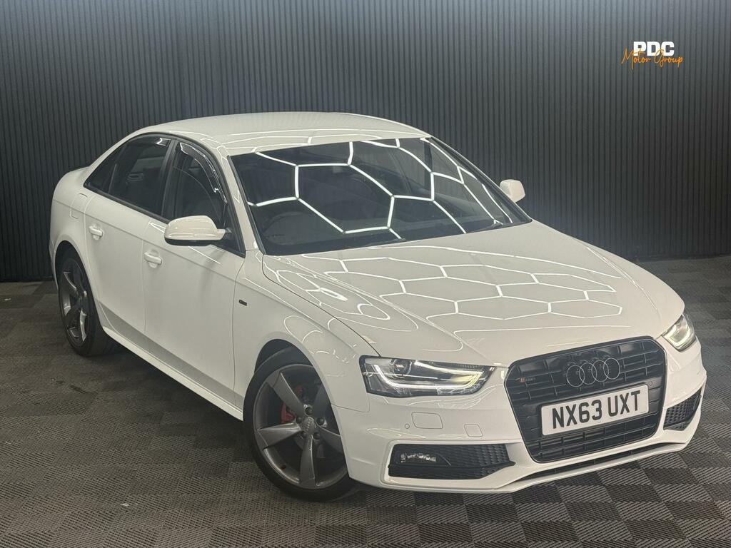 Audi A4 Black Edition White #2