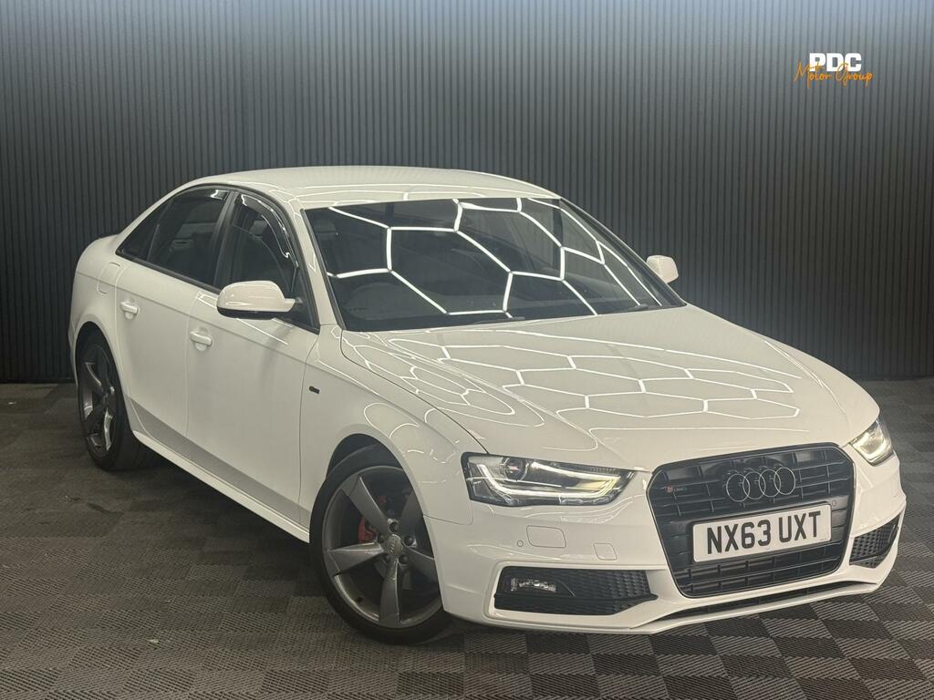 Audi A4 Black Edition White #3