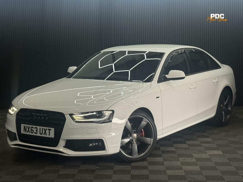 Audi A4 Black Edition White #6